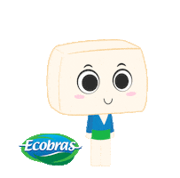 Soja Tofu Sticker by Ecobras