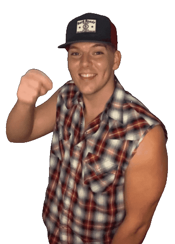 Country Boy Sticker by Nathan Applegate