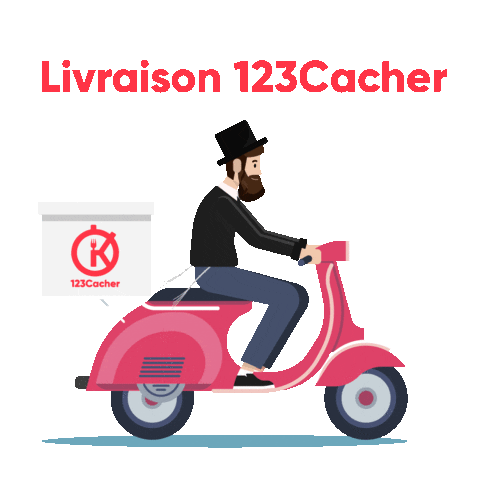 123Cacher Sticker