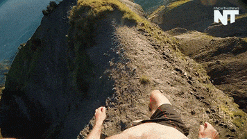 point of view running GIF by NowThis 