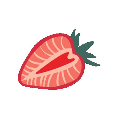 Strawberry Sticker by Meloni Care