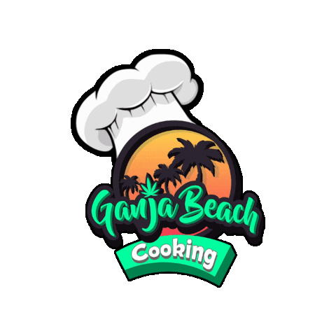 Ganja Beach Media Sticker