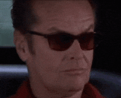 Frustrated Jack Nicholson GIF