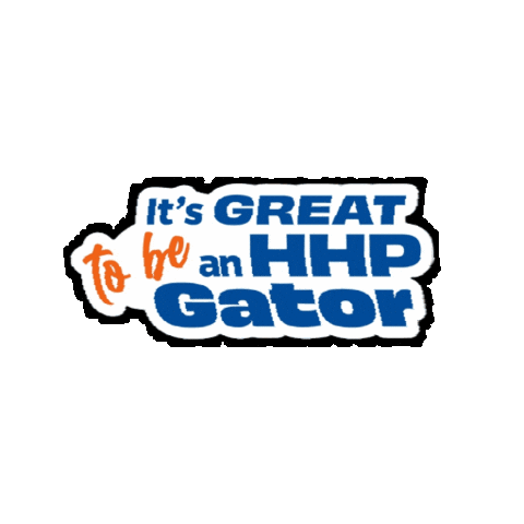 UF College of Health & Human Performance Sticker