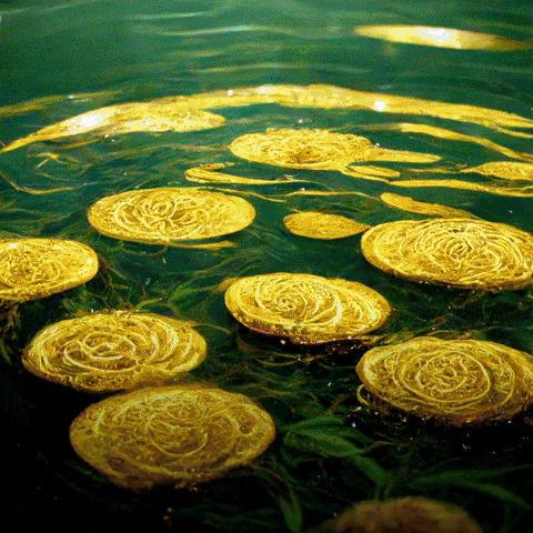 Coin Whirlpool GIF by Arti the AI