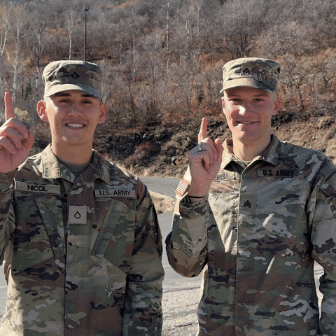 Number 1 Gold GIF by GoArmy