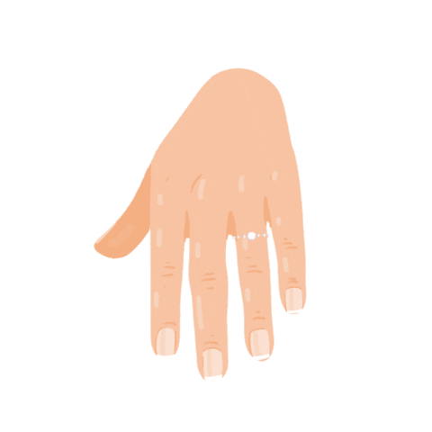 In Love Ring Sticker by Atelier A