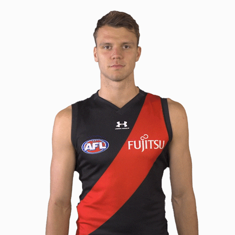 Excited Australian Rules GIF by Essendon FC