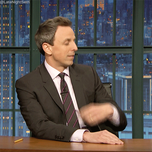 Seth Meyers Time GIF by Late Night with Seth Meyers - Find & Share on GIPHY