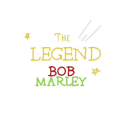 Bob Marley Reggae Sticker by Bob Marley: One Love