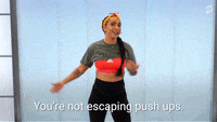 Push Ups Working Out GIF by Peloton