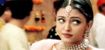 Aishwarya Rai Eye Roll GIF