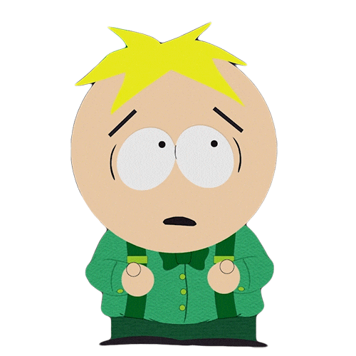 Scared Butters Sticker by South Park for iOS & Android | GIPHY