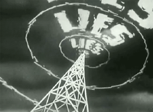 black and white vintage GIF