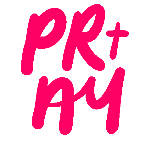 Jesus Pray Sticker