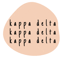 Boho Sorority GIF by Kappa Delta at Albion College, Sigma Pi Chapter