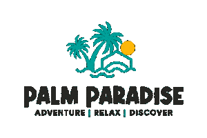 Palm Paradise Sticker