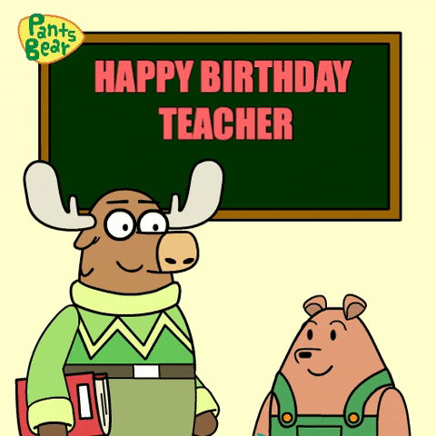 Birthday-teacher GIFs - Get the best GIF on GIPHY