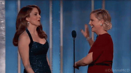 High Five Amy Poehler GIF by Dianna McDougall - Find & Share on GIPHY