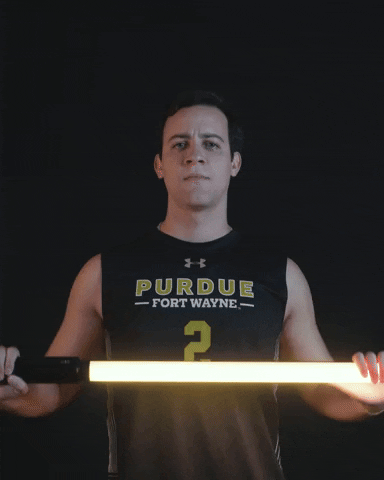 Volleyball Lightbar GIF by Purdue Fort Wayne Athletics