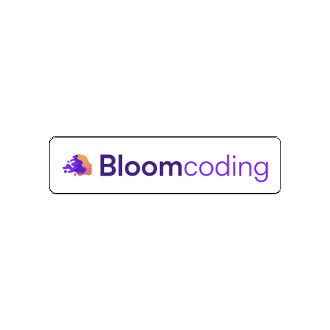 Bloomcoding Sticker