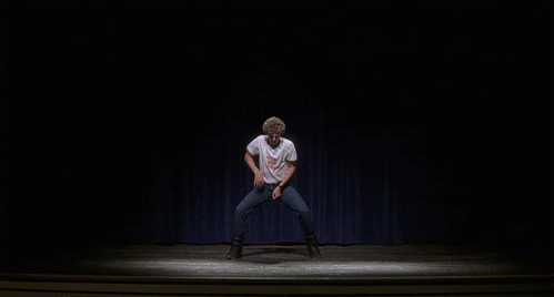 Napoleon Dynamite Happy Dance GIF
