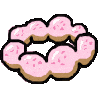 Donut Sticker