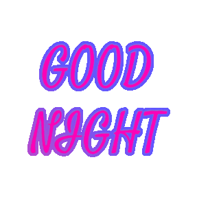 Sleepy Good Night Sticker by LoveDaniAlexa