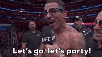 Let's go, let's party!