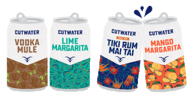 Happy Hour Love Sticker by Cutwater Spirits