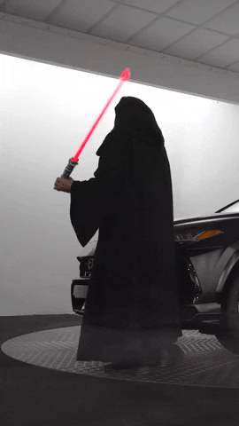 Jedi Lightsaber GIF by Easterns Automotive Group