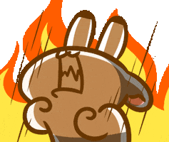 Mad Fire Sticker