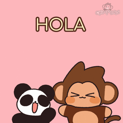 Good Morning Hello GIF by Chimpers