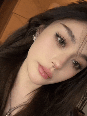 Interested Cute Girl GIF