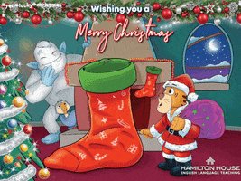 Yeti Lucky Christmas Gifts Christmaseve Christmastime Gifts Christmasgifs GIF by Hamilton House Publishers