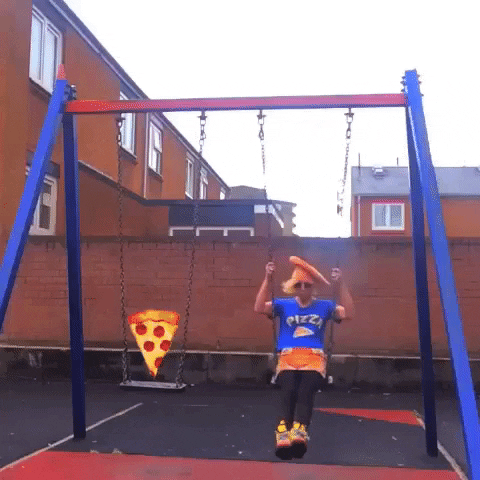 Swinging Dominos Pizza GIF by Anne Horel