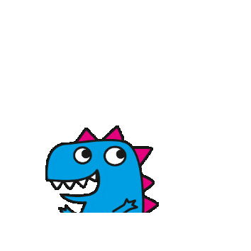 Dino Tino Sticker by unifilm.de