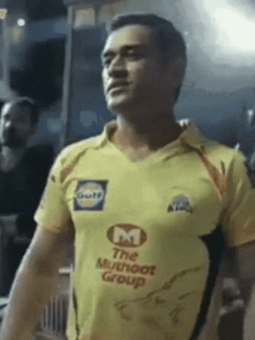 Mahi Dhoni Msdhoni Thala Csk Mahimahi Dedhanadhan GIF