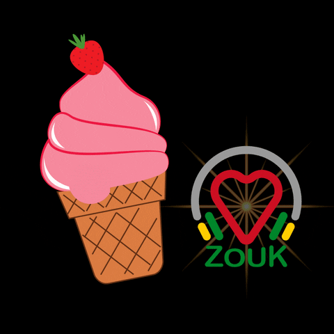 Melting Ice Cream GIF by I Heart Zouk Radio