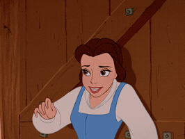 Surprised Beauty And The Beast GIF by Disney