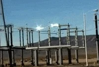 power lightning GIF