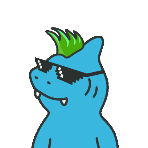 The Chummy Fin Club Sticker