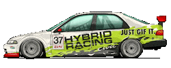 Honda Car Sticker by kneapolitan