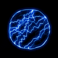Lightning Surging Unlimited Power GIF