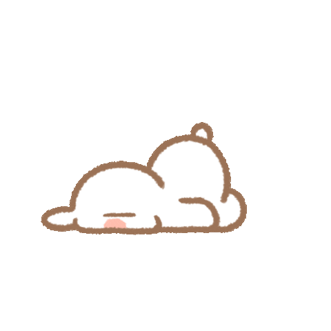 Tired Sleep Sticker