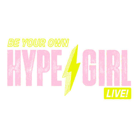 Hypegirl Sticker by High Fitness