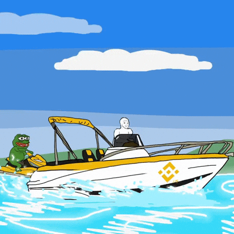Boat Wojak GIF by Binance.US