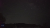 Meteor Streaks Through Sky Above Puerto Rico
