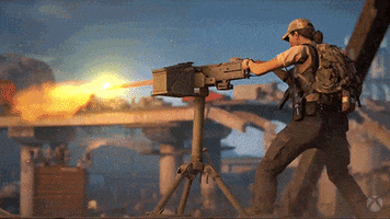 Machine Gun Loop GIF by Xbox