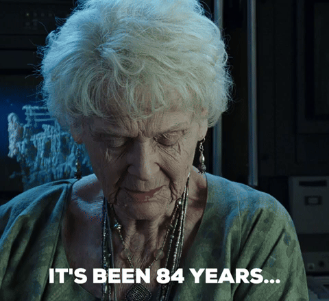 It's been 84 years... - GIPHY Clips